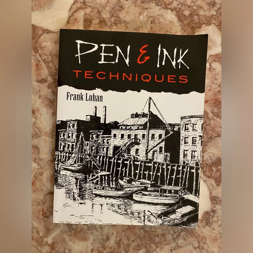 🆕 RESERVED VNTD Pen & Ink Techniques Dover Art Instruction by Frank Lohan